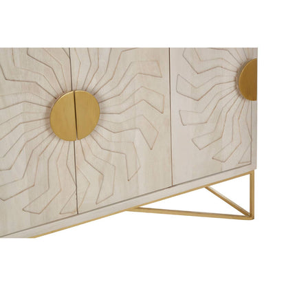 Sadras White Wash Mango Wood Sideboard