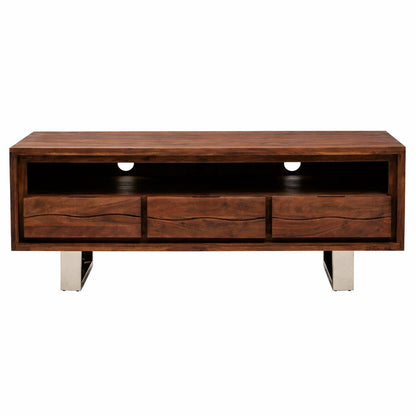 Simla Acacia Wood Media Unit