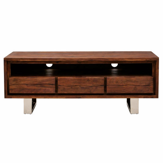 Simla Acacia Wood Media Unit