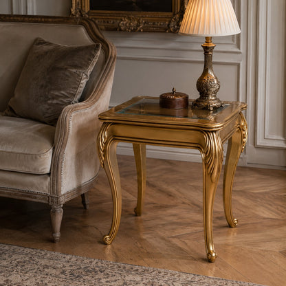 Versailles Gold Lamp Table
