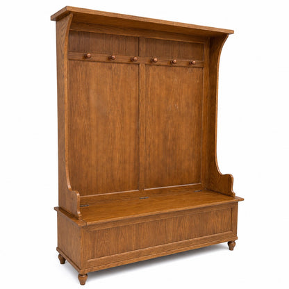 Victorian Oak Hall Stand