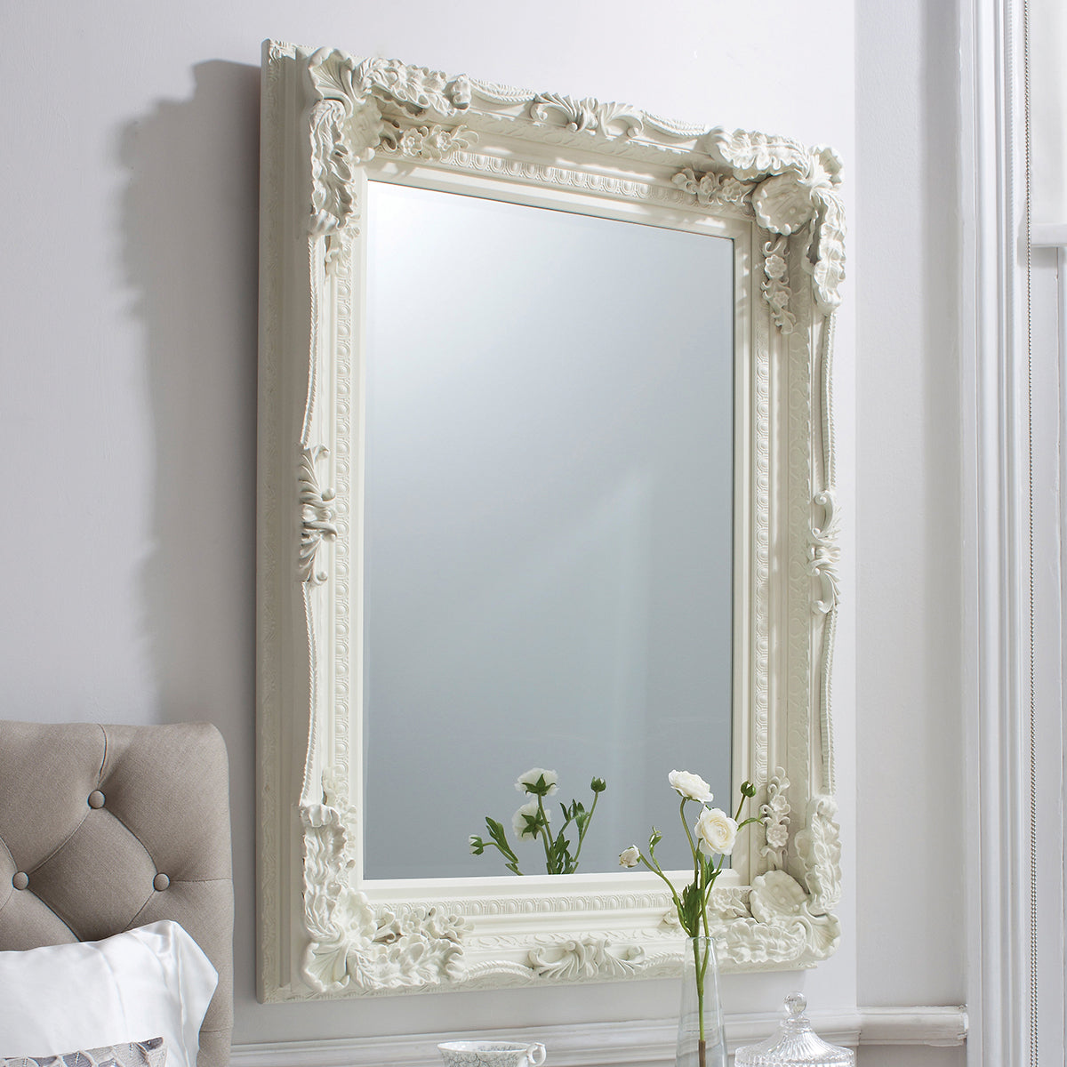 Carved Louis Wall Mirror