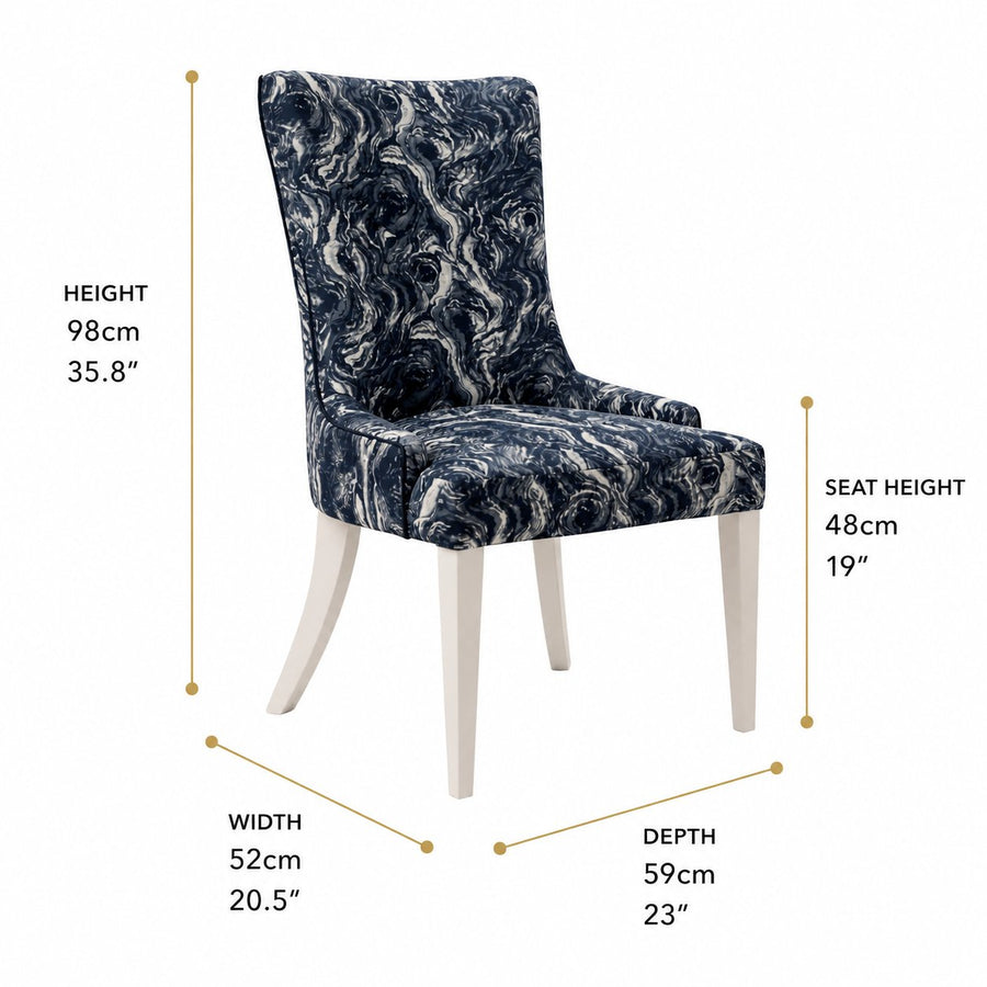 Delta Dining Chair dimensions