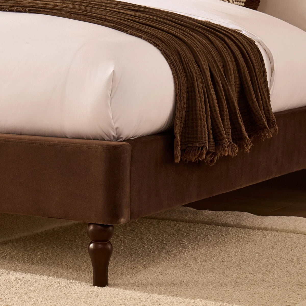 Élodie Upholstered Bed Frame sample1