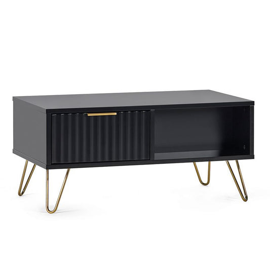 Murano Coffee Table - Matt Black