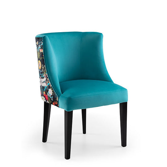 Nasa Style Curved Back Dining Chair